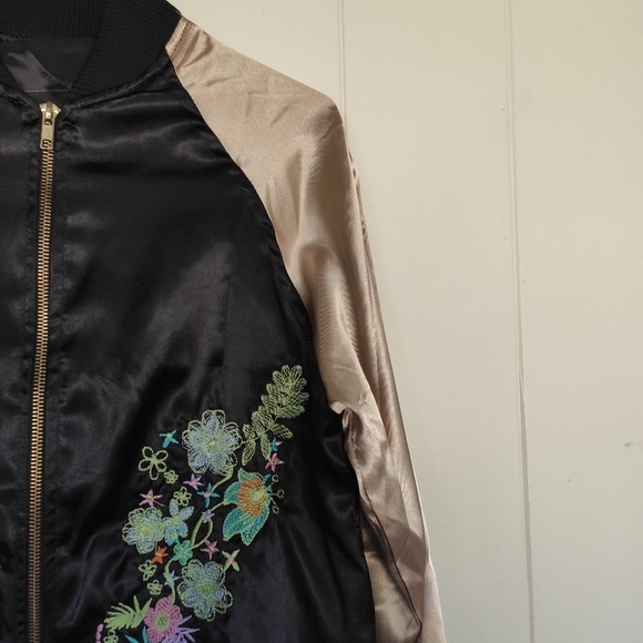 Asos Brave Soul Tall Bomber Jacket - Picture 7 of 8